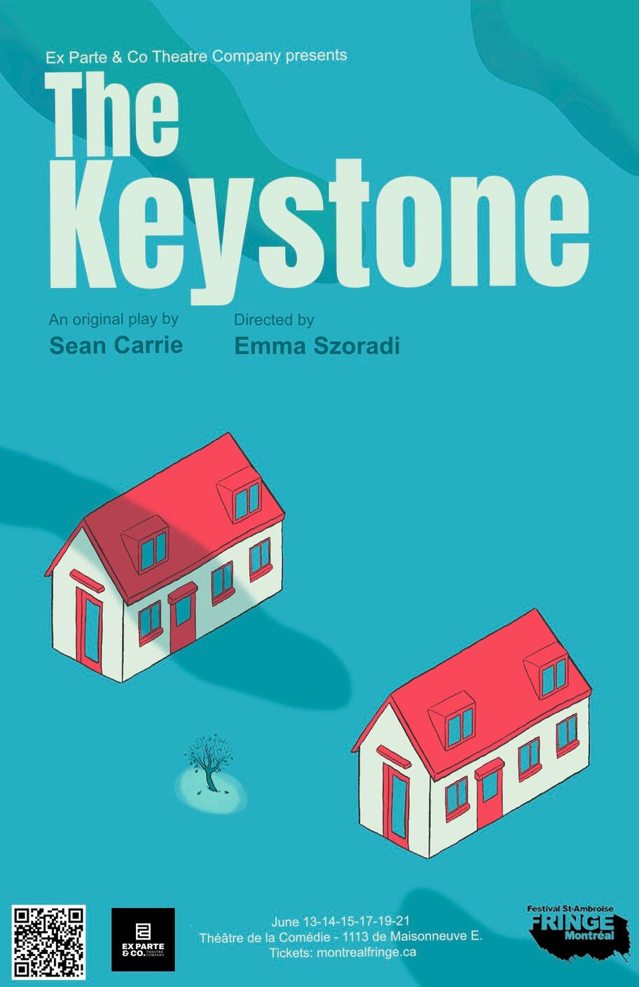 Poster for the play The Keystone
