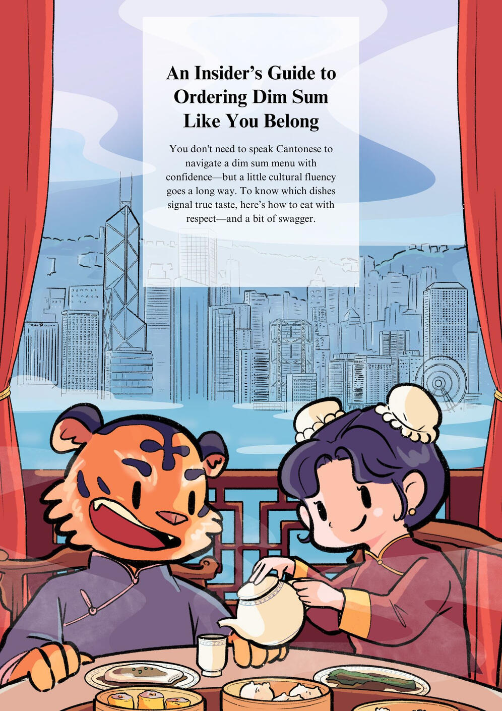 Hong Kong and dim sum