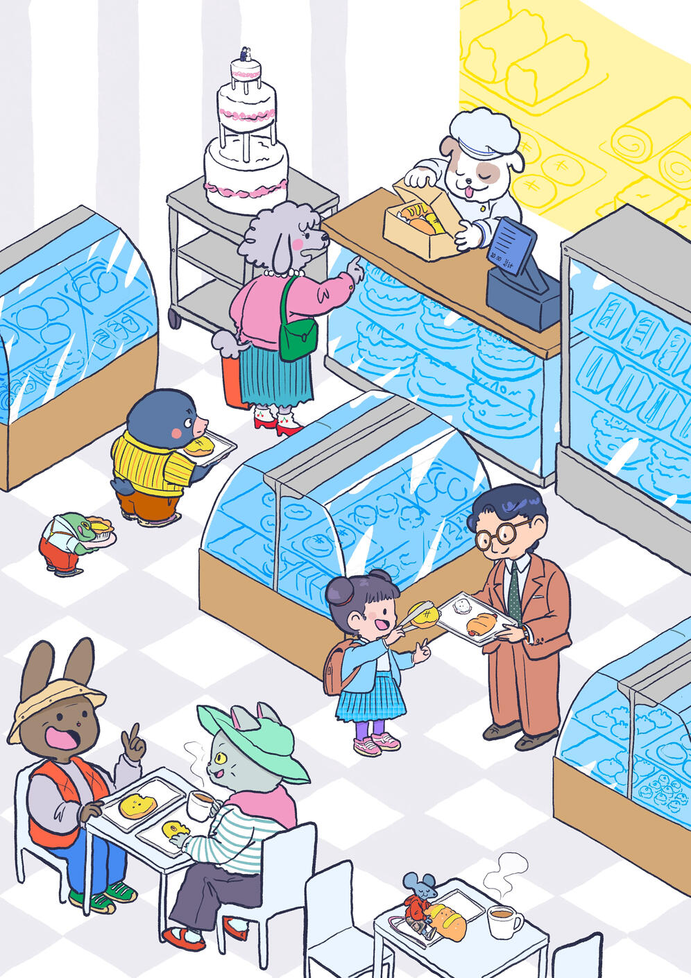 Inside the Neighborhood Chinese Bakery