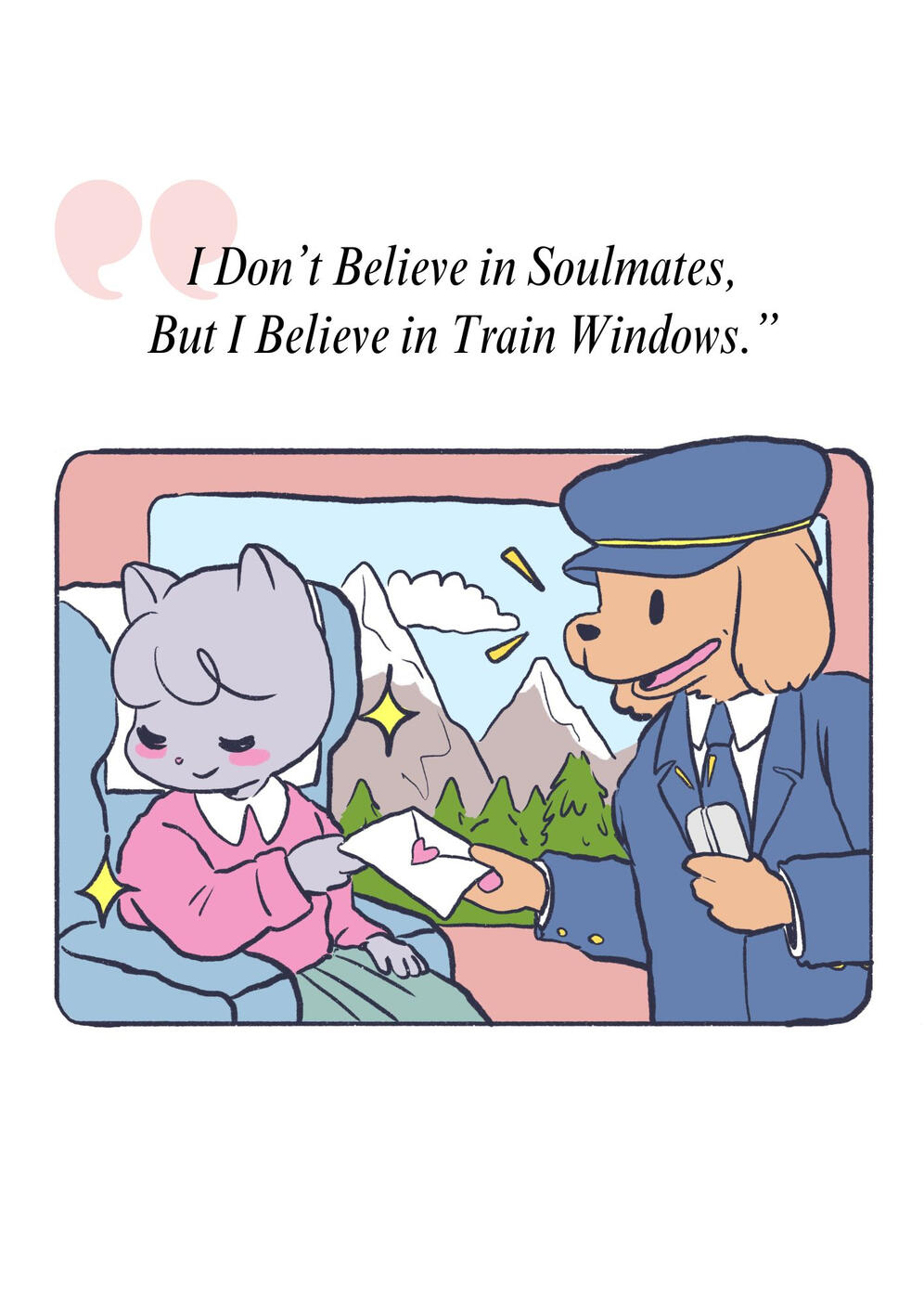 Love journeys on train